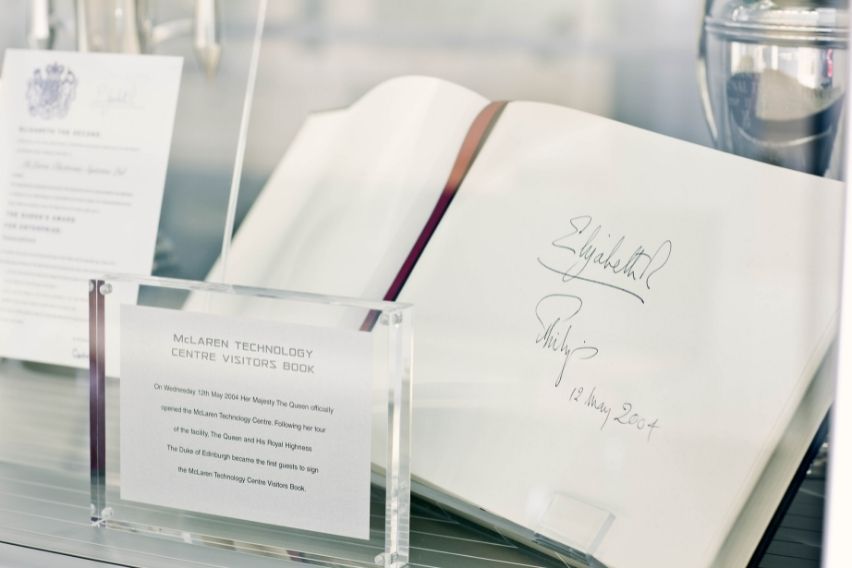 McLaren x Queen Elizabeth II