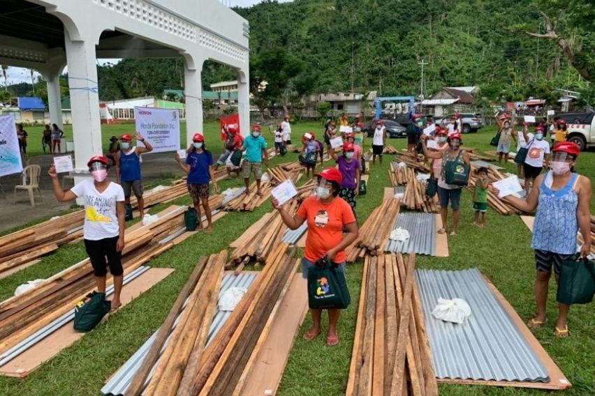 Honda's Corporate Social Responsibility (CSR) project in Catanduanes