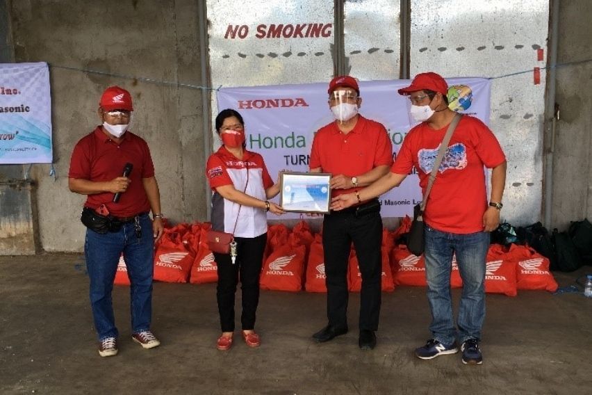 Honda's Corporate Social Responsibility (CSR) project in Catanduanes