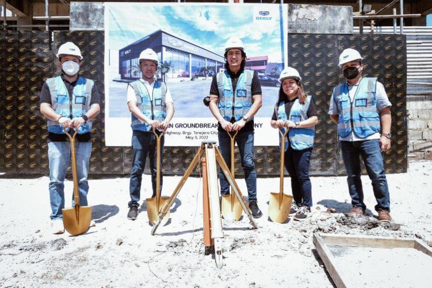 Geely Bataan breaks ground, slated to open in Jun.