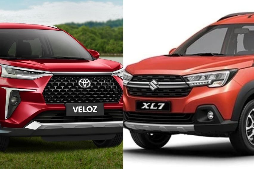 7-seater SUV showdown: Toyota Veloz vs. Suzuki XL7