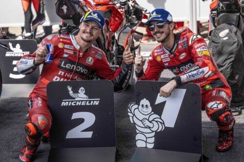 Pembalap Ducati Dominasi Start Terdepan GP Prancis