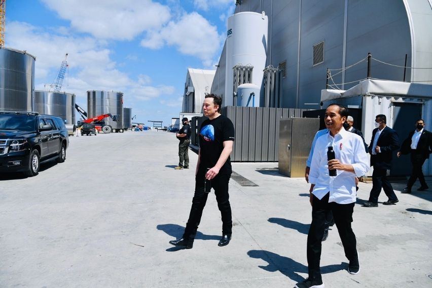 Jokowi & Elon Musk