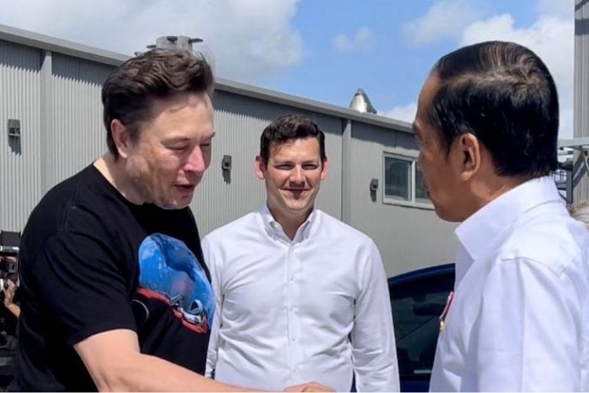 Jokowi & Elon Musk