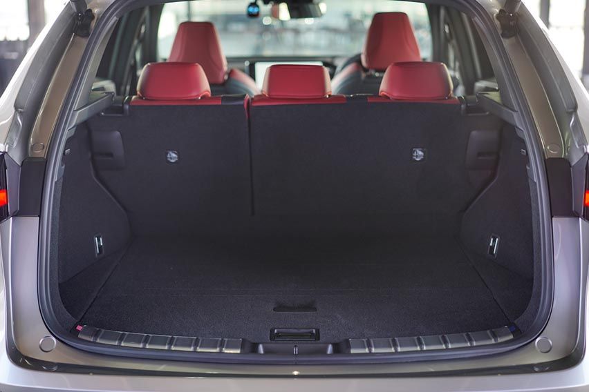2022 Lexus NX SUV: boot space