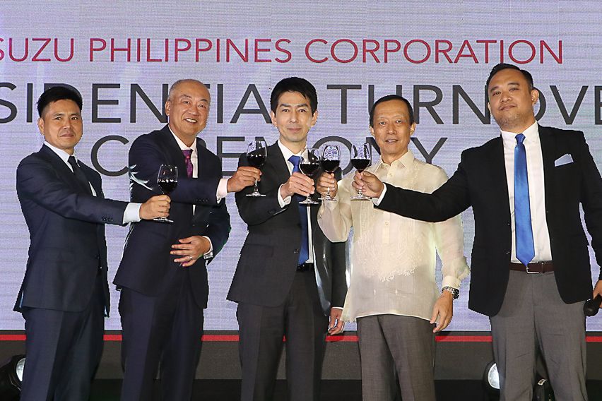 Isuzu PH ceremonial toast