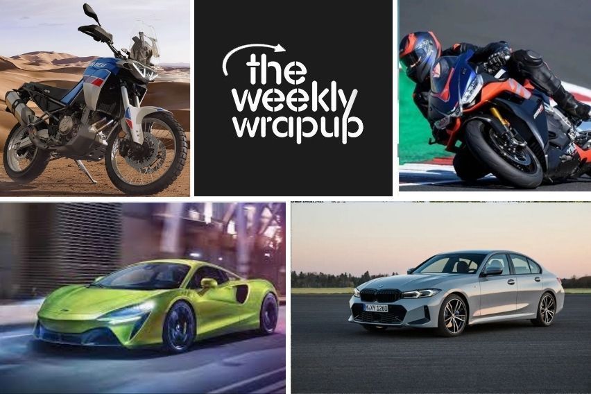 Top auto news of the week: 2022 McLaren Artura, Aprilia Tuareg 660 launched, 2023 BMW 3 Series revealed, and more