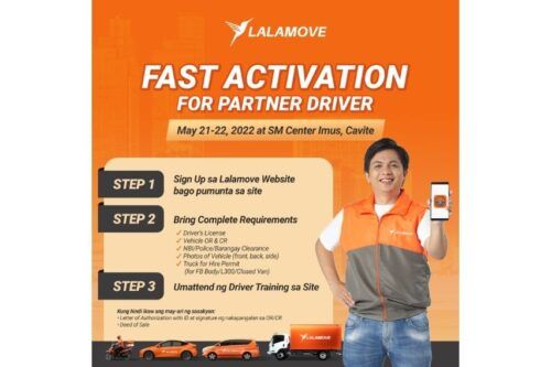 Lalamove Fast Activation Site in Imus facilitates driver application process