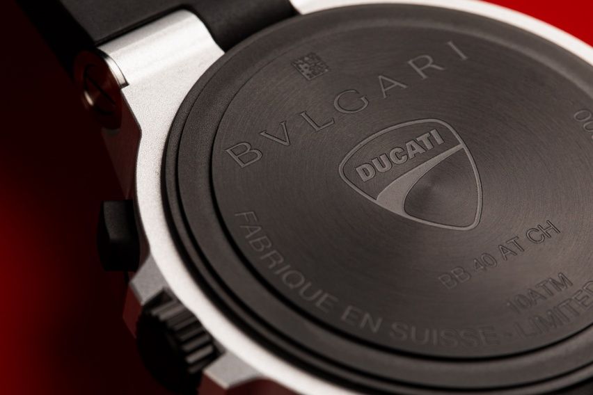 Ducati x Bulgari chrono