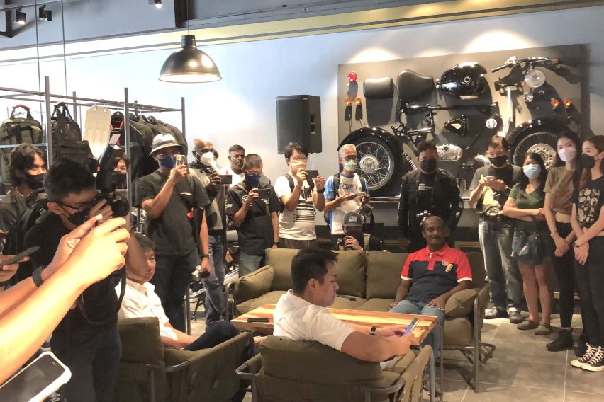 Royal Enfield Grand Malaysian entrance