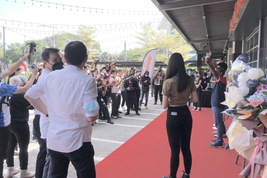 Royal Enfield Grand Malaysian entrance