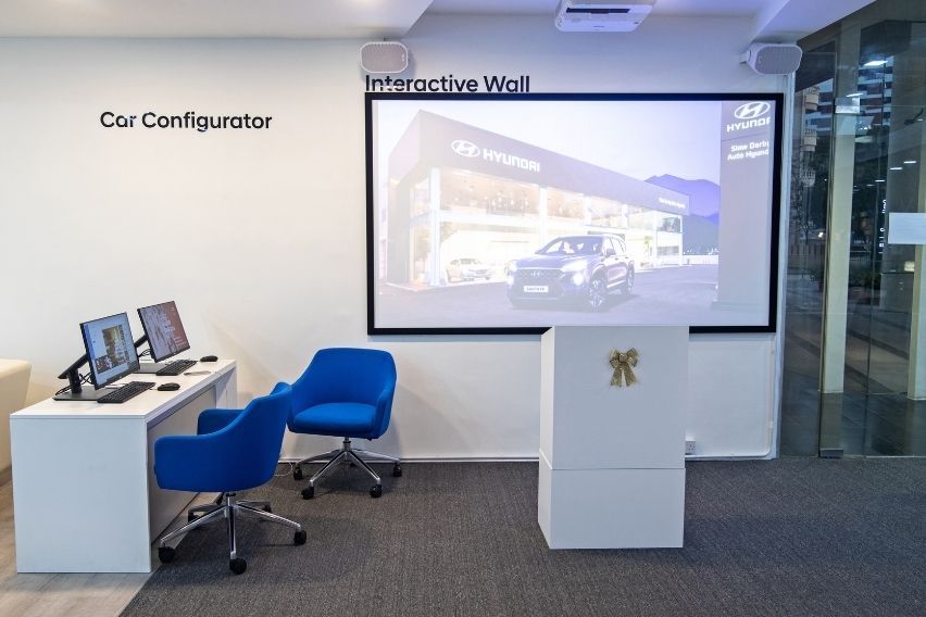 Hyundai Penang City Store with a digitalised interactive wall opens now