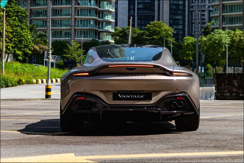 Aston Martin Vantage ‘The Bohemian Edition’ rear