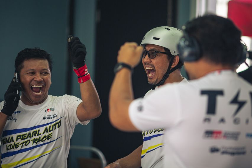 Tengku Djan Ley Tengku Mahaleel and Mika Hakimi 