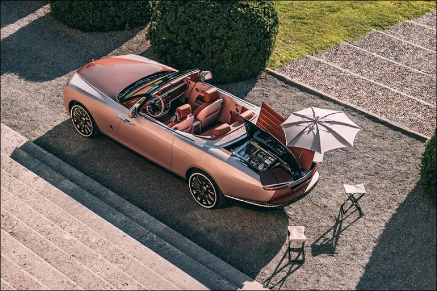 Rolls-Royce Boat Tail model features