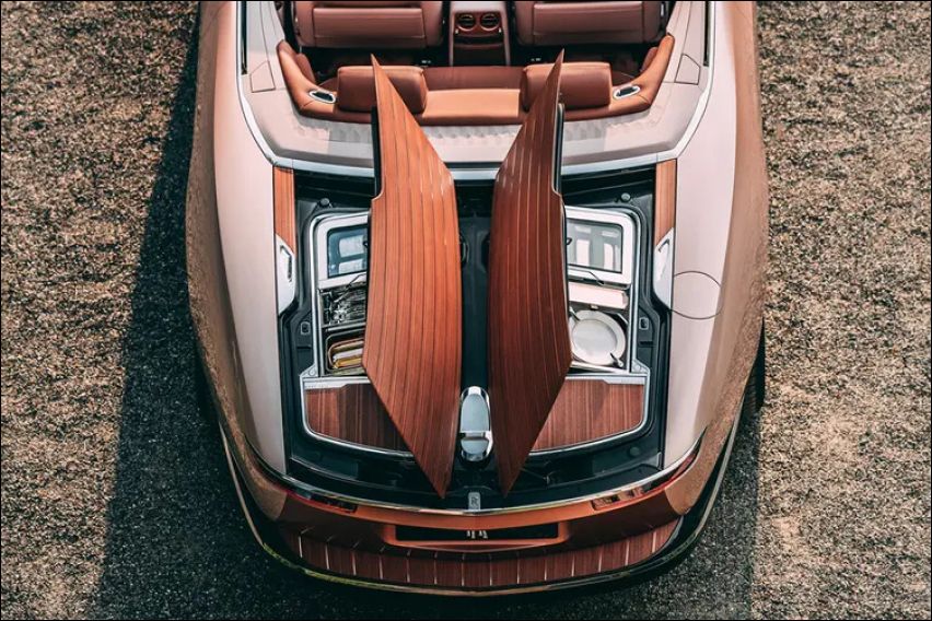 Rolls-Royce Boat Tail detail