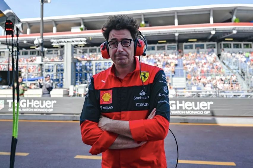 Mattia Binotto Ferrari F1 Monaco GP 2022