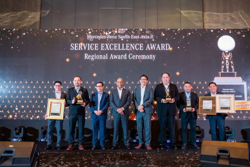 Mercedes-Benz Regional Service Excellence Award 