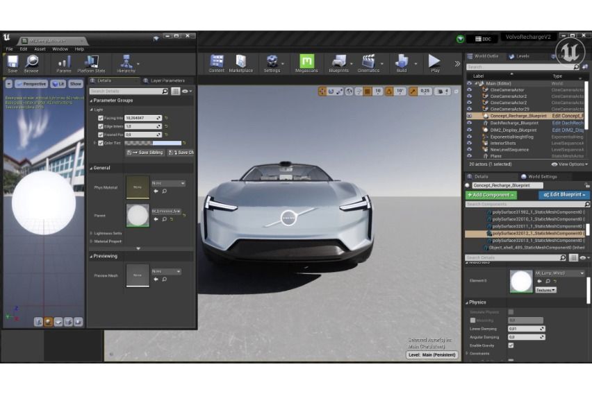 Infotainment in Volvo EVs to use 3D tool, graphics from 'Fortnite' creator