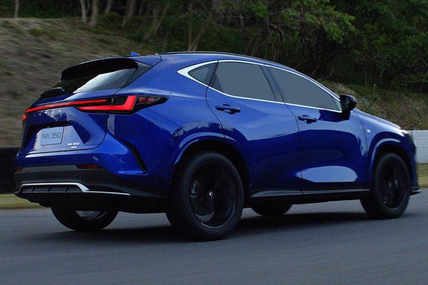 Lexus NX350 F Sport AWD specs