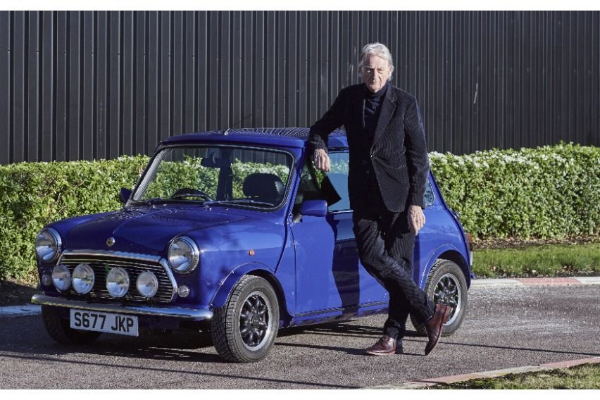 Recharged by Paul Smith is a classic Mini converted into an EV