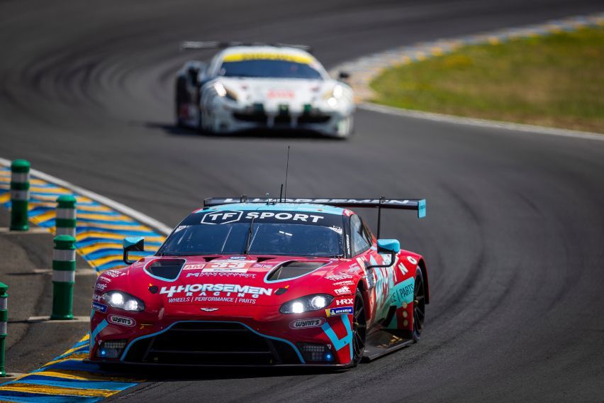 Aston Martin Vantage GTE at 24 Hours of Le Mans 2022