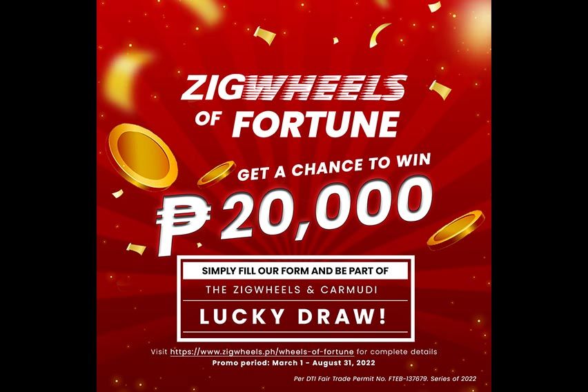 Family man wins P20K in first draw of 'ZigWheels of Fortune' 