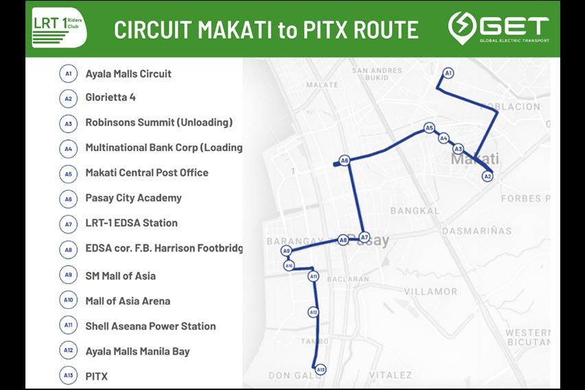 LRT-1 Riders Club Getpass 