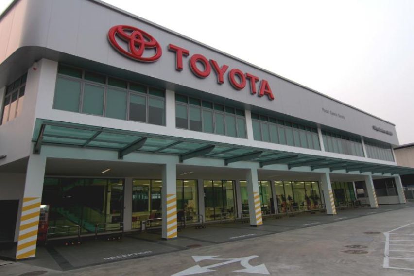 Toyota showroom