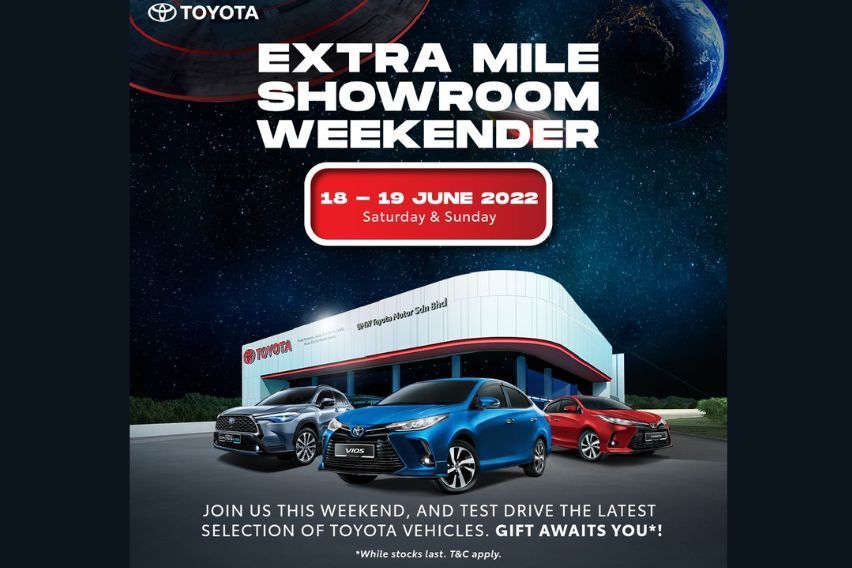UMW Toyota invites you to enjoy leading sales & aftersales services this weekend