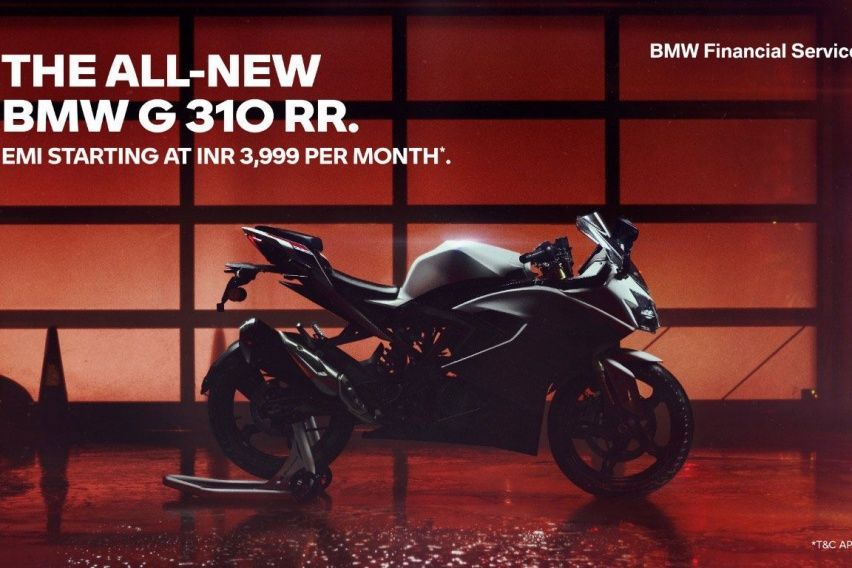 BMW Motorrad Releases Teaser G 310 RR, Twin TVS Apache RR 310