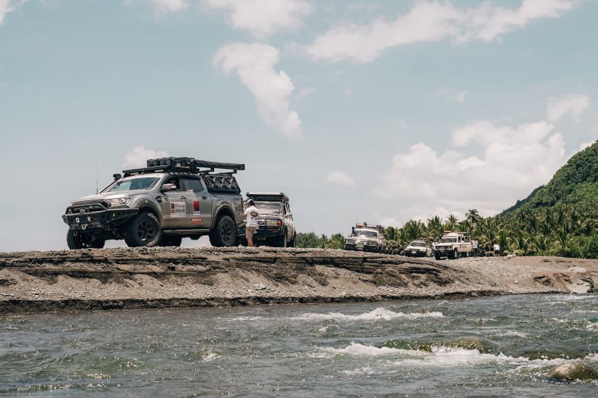 Philippine Overland Expedition Offroaders off the road