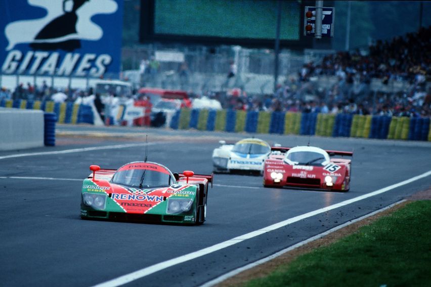Mazda 787B at Le Mans 1991