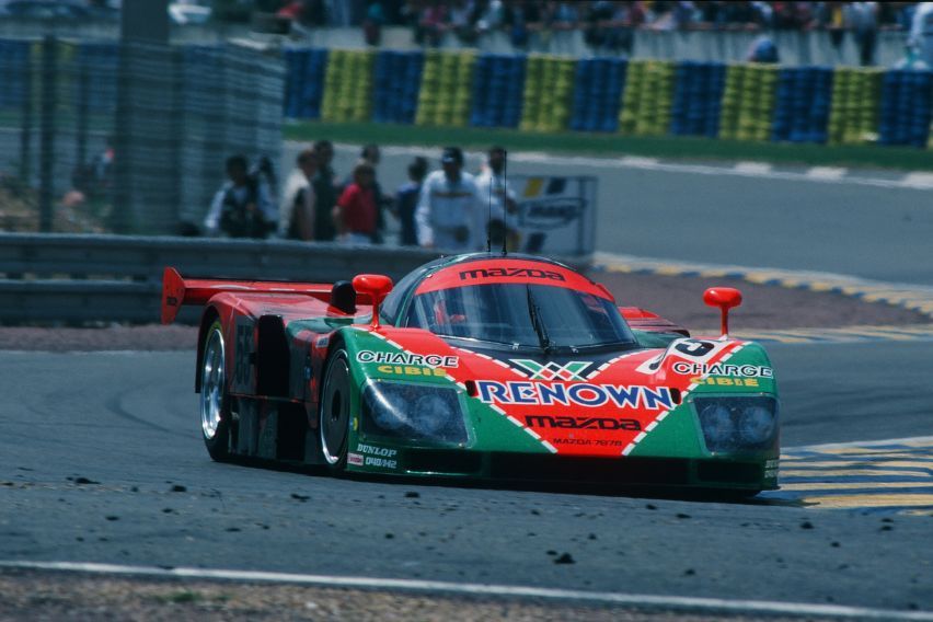 Mazda 787B at Le Mans 1991