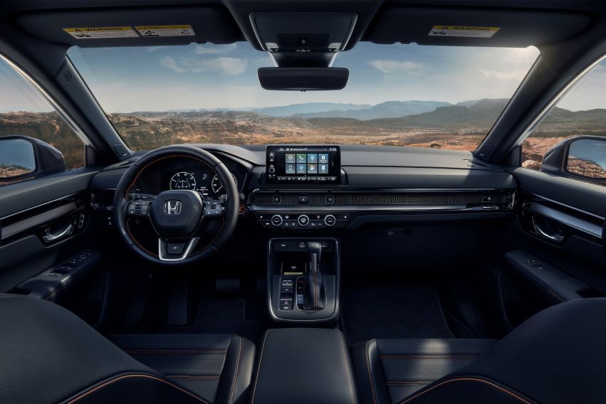 Here’s your first sneak peek at 2023 Honda CRV interior