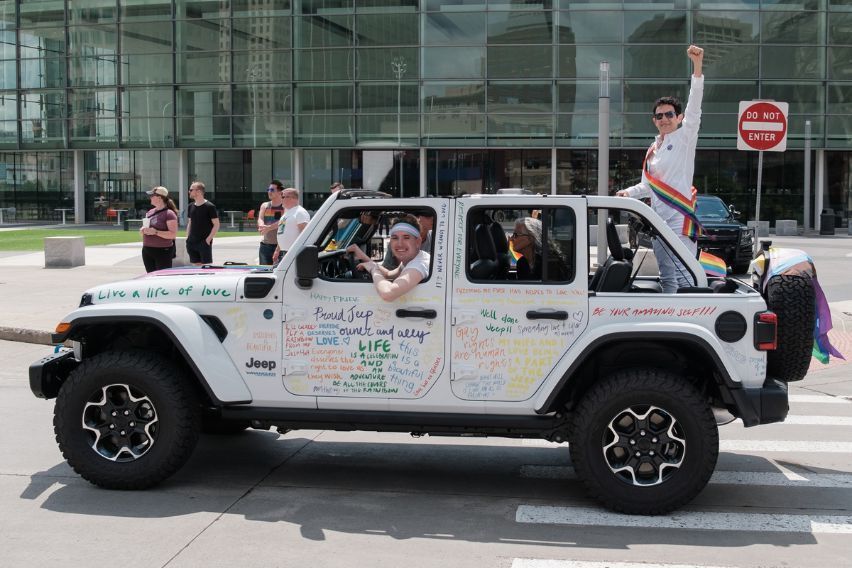 Jeep celebrates Pride Month in NYC