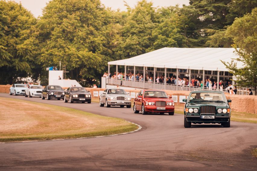 40th anniversary of first turbocharged Bentley celebrated at Goodwood
