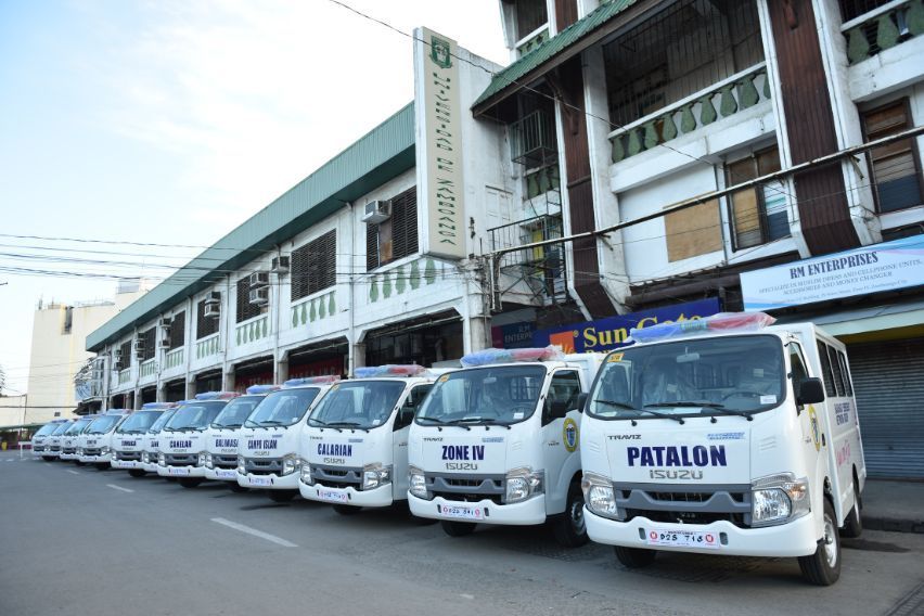 Isuzu PH turns over 98 Traviz units to Zamboanga LGU