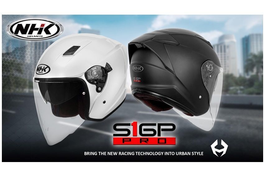NHK Helmets Rilis S1 GP Pro di JFK 2022, Tipe Open Face dan Punya Banyak Fitur Canggih