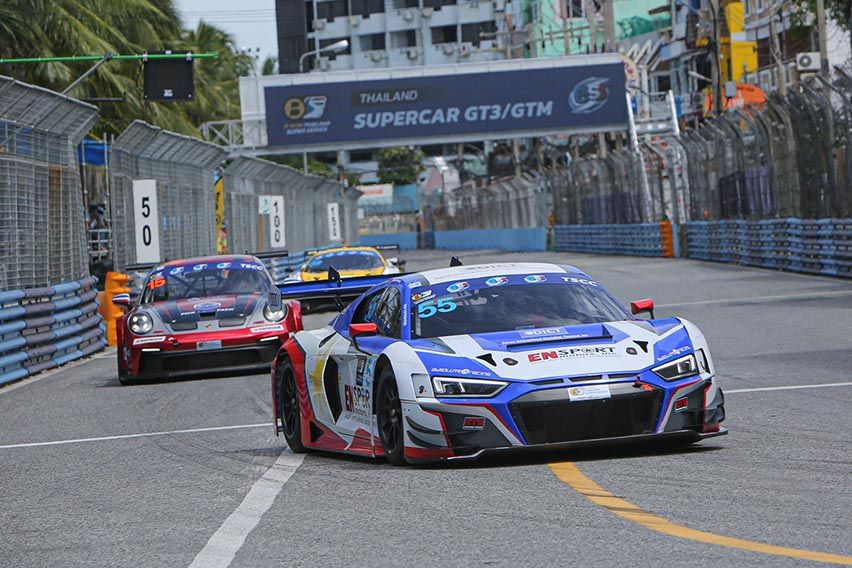 Pinoy tops 1st round of Thailand Super Series with Audi R8 LMS GT3