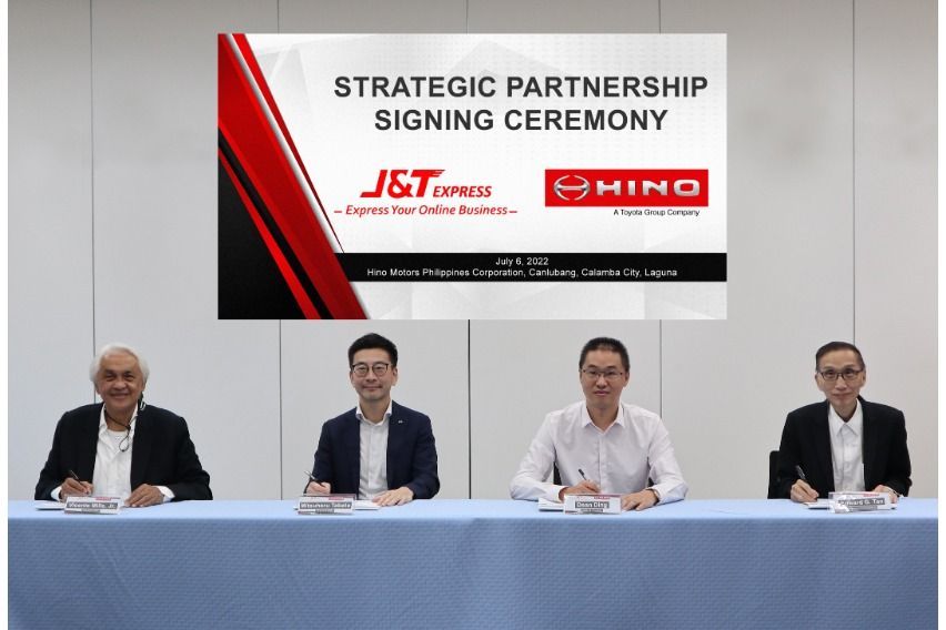 Hino PH, J&T Express sign truck deal anew 