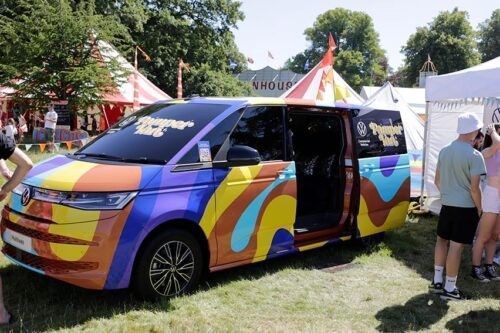 Volkswagen unboxes festival-ready ‘Pamper Van’