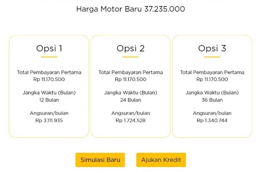 Skema cicilan Yamaha XSR 155