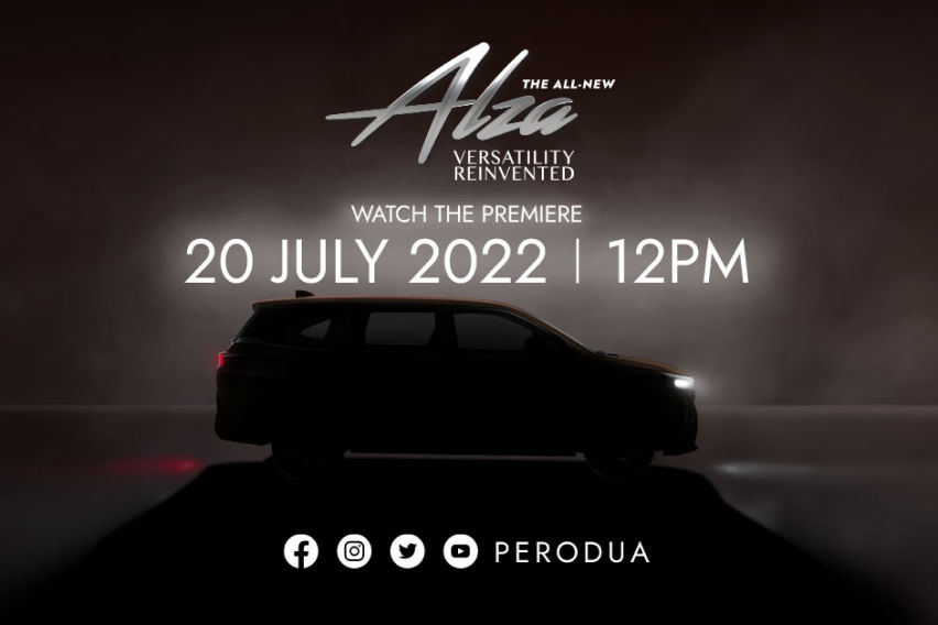 Save the date - 2022 Perodua Alza is just two days away!