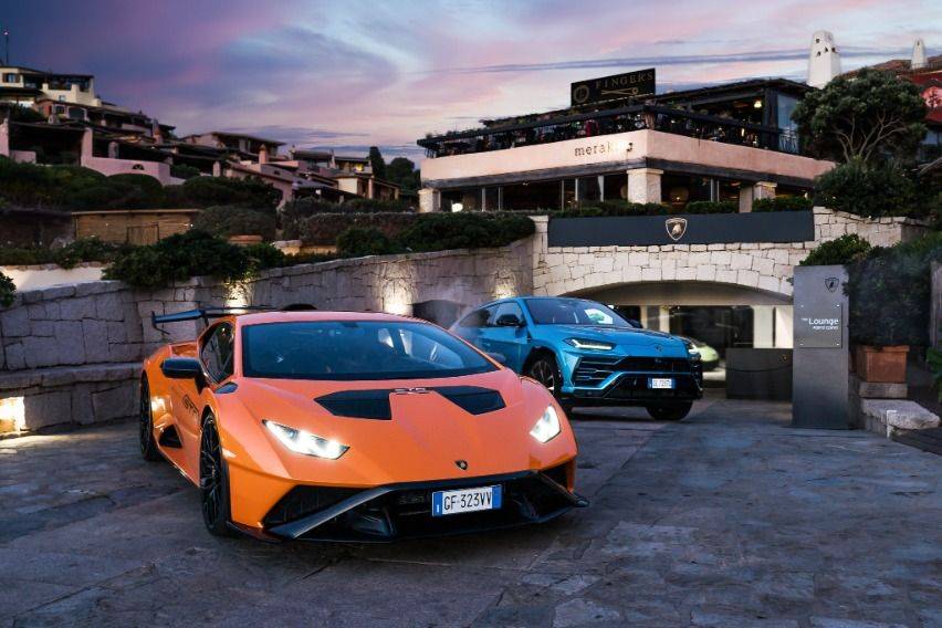 All things Lambo at Lamborghini Lounge in Italy