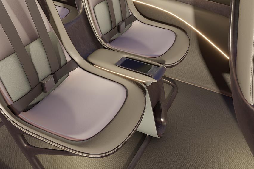 Hyundai eVTOL vehicle cabin concept