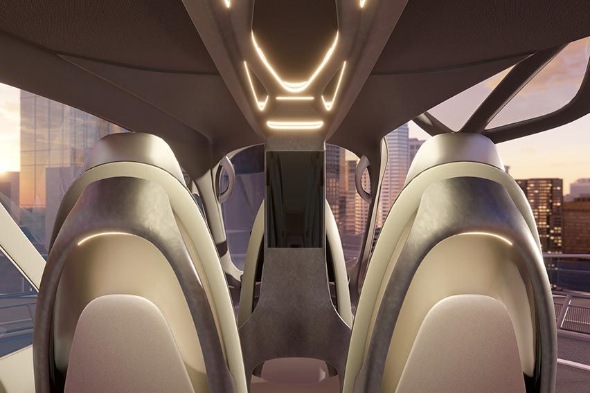 Hyundai eVTOL vehicle cabin concept