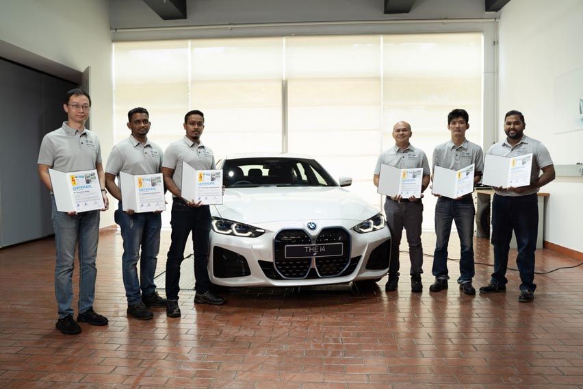  BMW High Voltage Expert Certification programme details