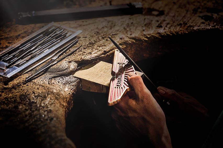 Aston Martin iconic wings