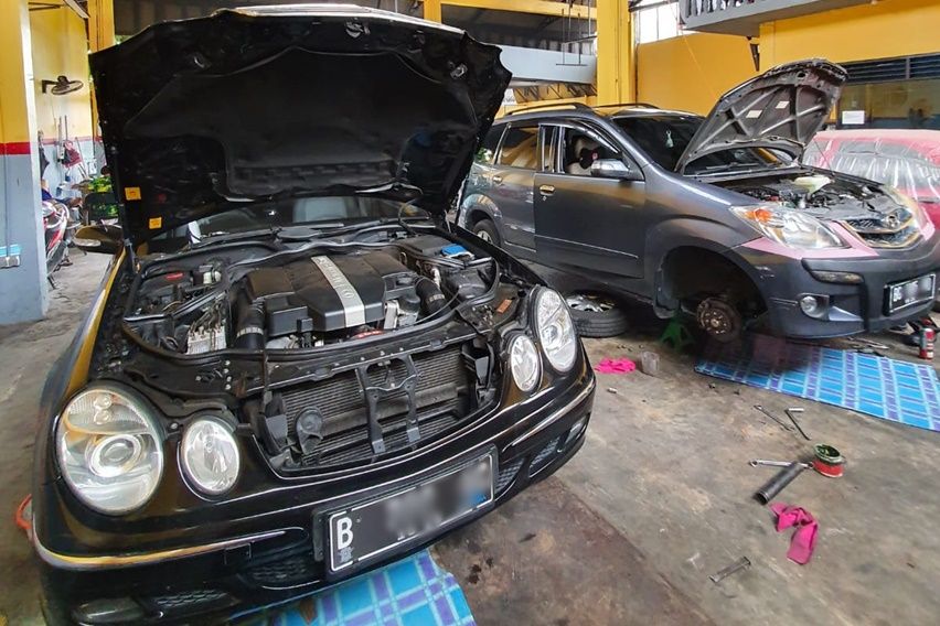 bengkel kaki-kaki Garasi Oase